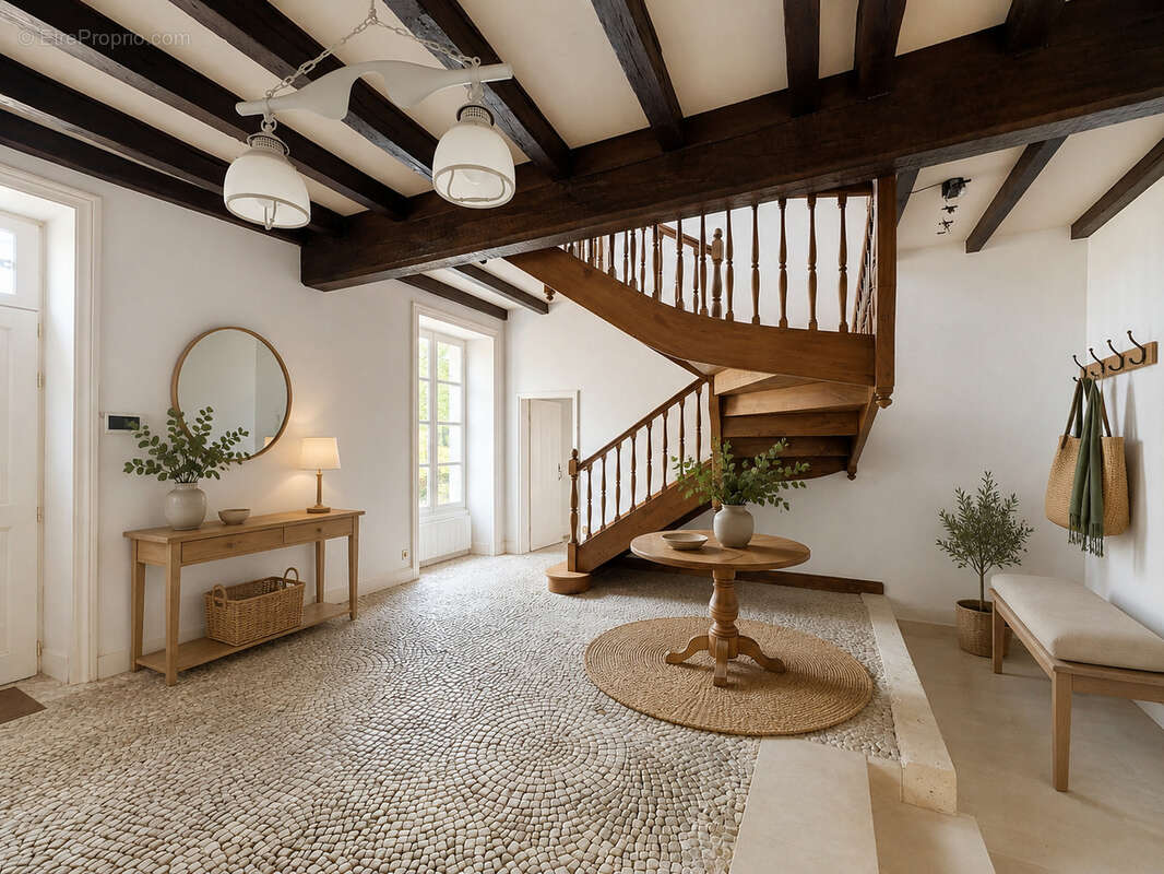 Maison de campagne, parc et grange en parfait état - photo 4