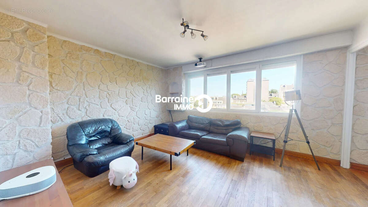 Exclusivite agence - lorient le rouho - appartement t4 de 68m² dernier etage avec garage - photo 4