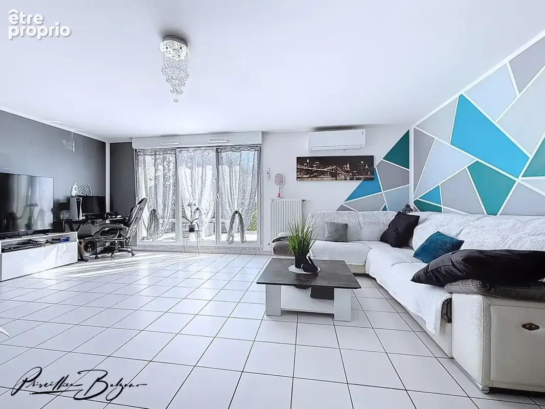 Appartement à vendre 5 pièces saint fons (69 saint-fons – t5 dernier de 104 m² étage avec terrasse 26 m² – résidence récente - photo 6
