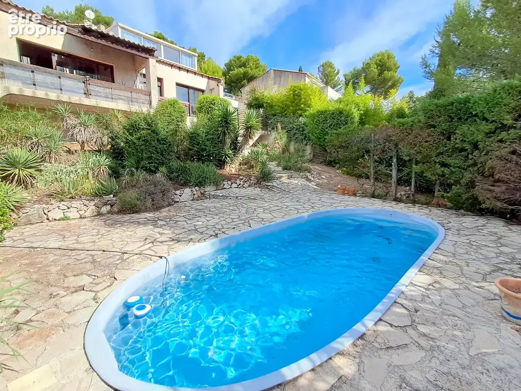 Carnoux-en-provence   grande maison 201 m2   3 logements   piscine   grand garage   vue dégagée - photo 27
