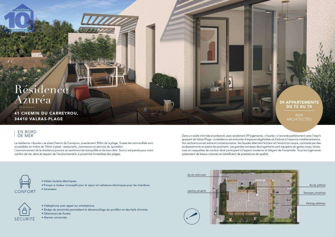 Appartement à VALRAS-PLAGE