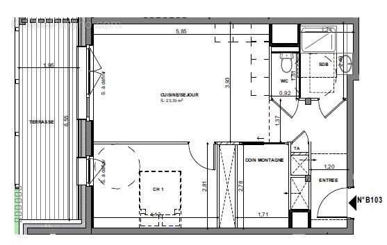 Appartement à LES GETS