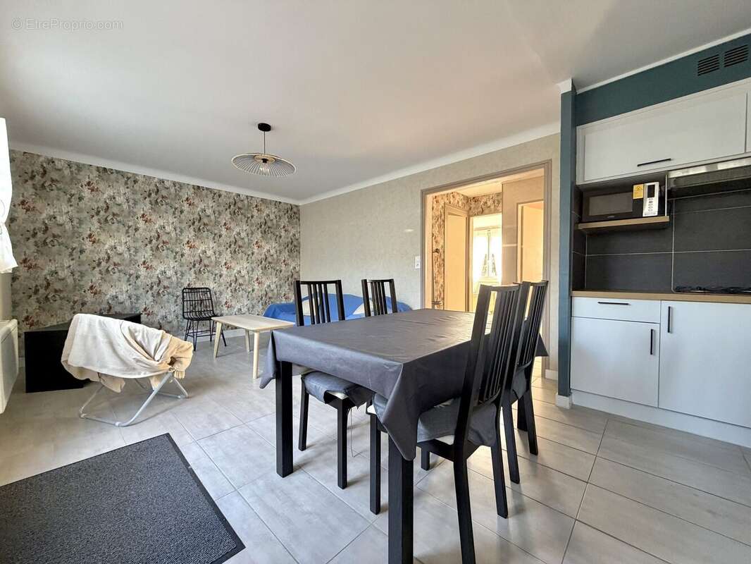 Pièce de vie - Appartement à SAINT-JEAN-DE-MONTS