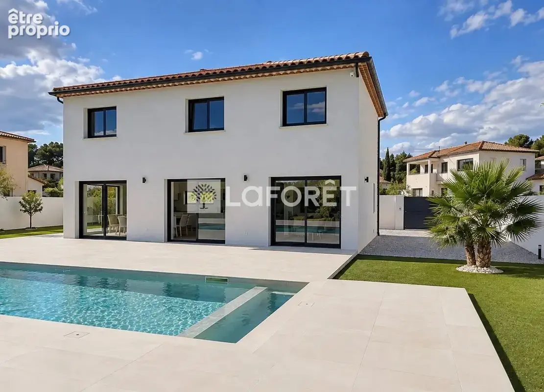 Villa contemporaine 2025  - terrain 1 200m2 - piscine - photo 14