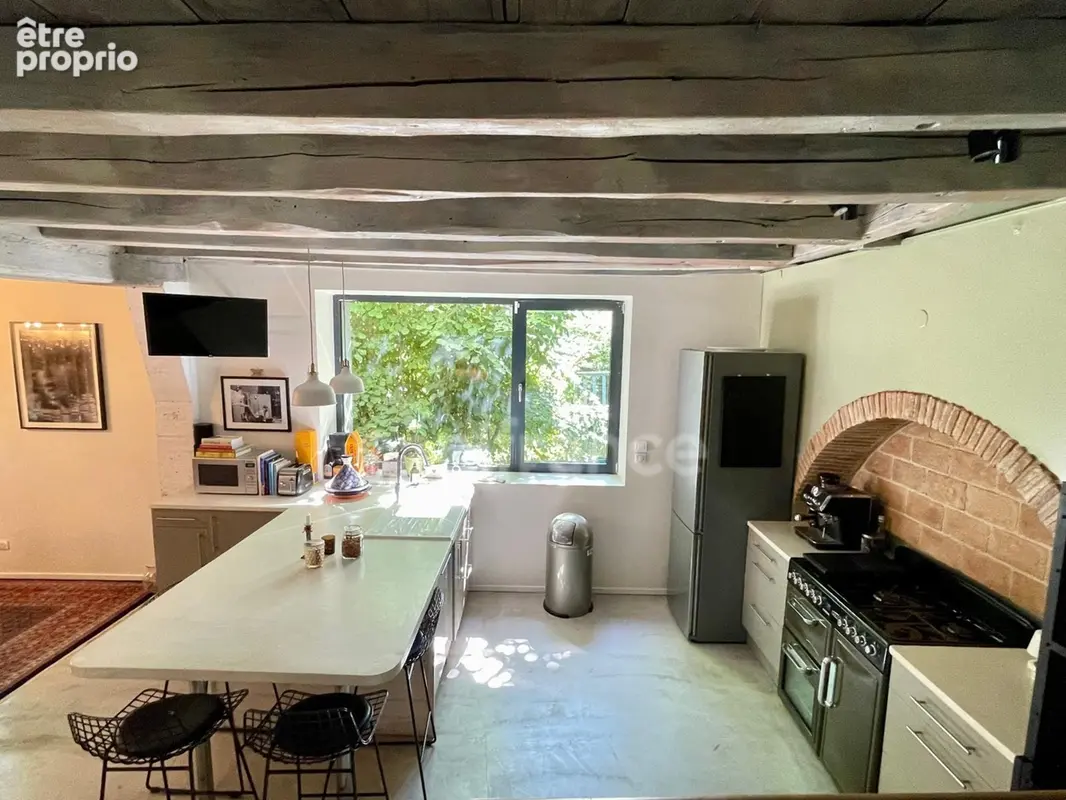 PRÉVESSIN-MOËNS – Ancienne forge du XIXᵉ transformée en loft – 187 m² – 3 chambres – Jardin - photo 22
