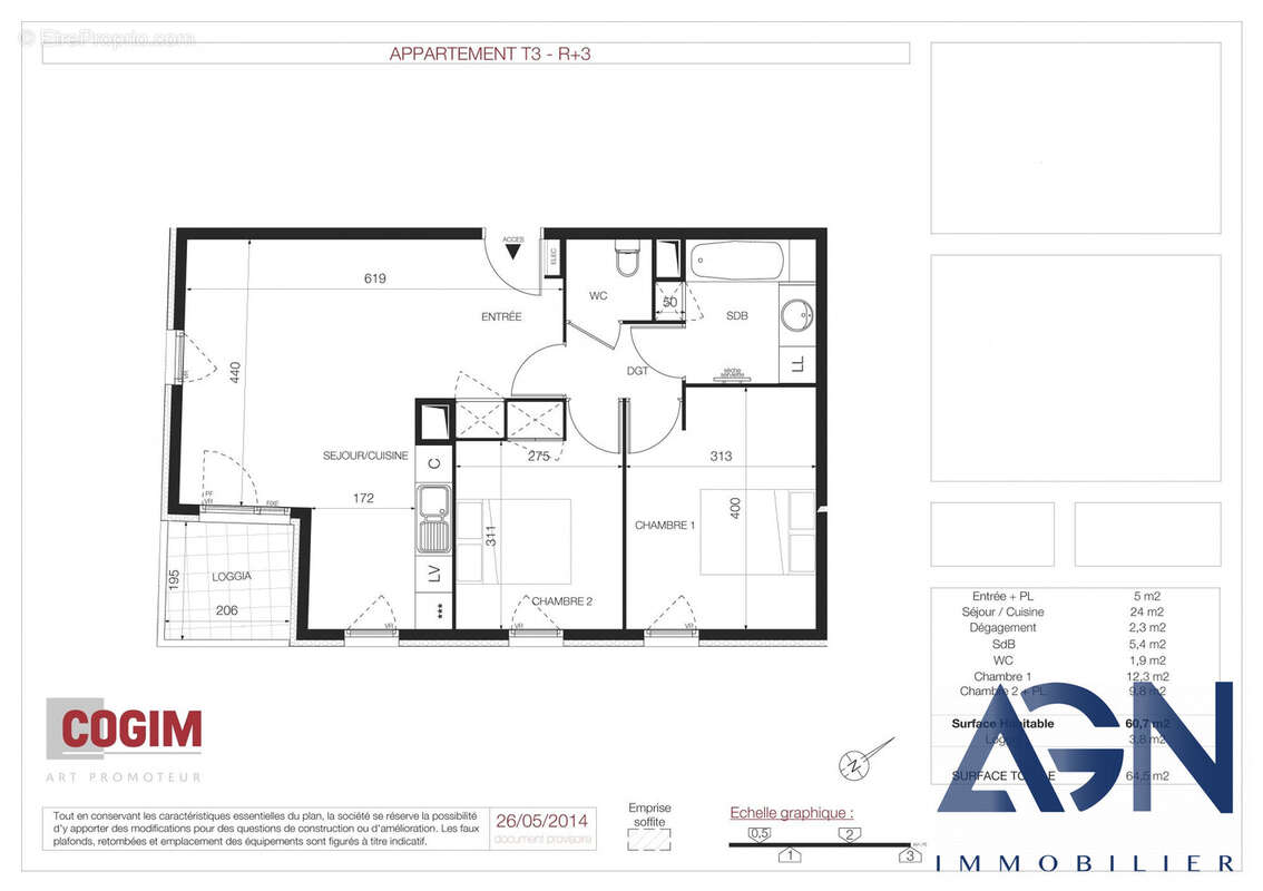 Appartement à MONTPELLIER