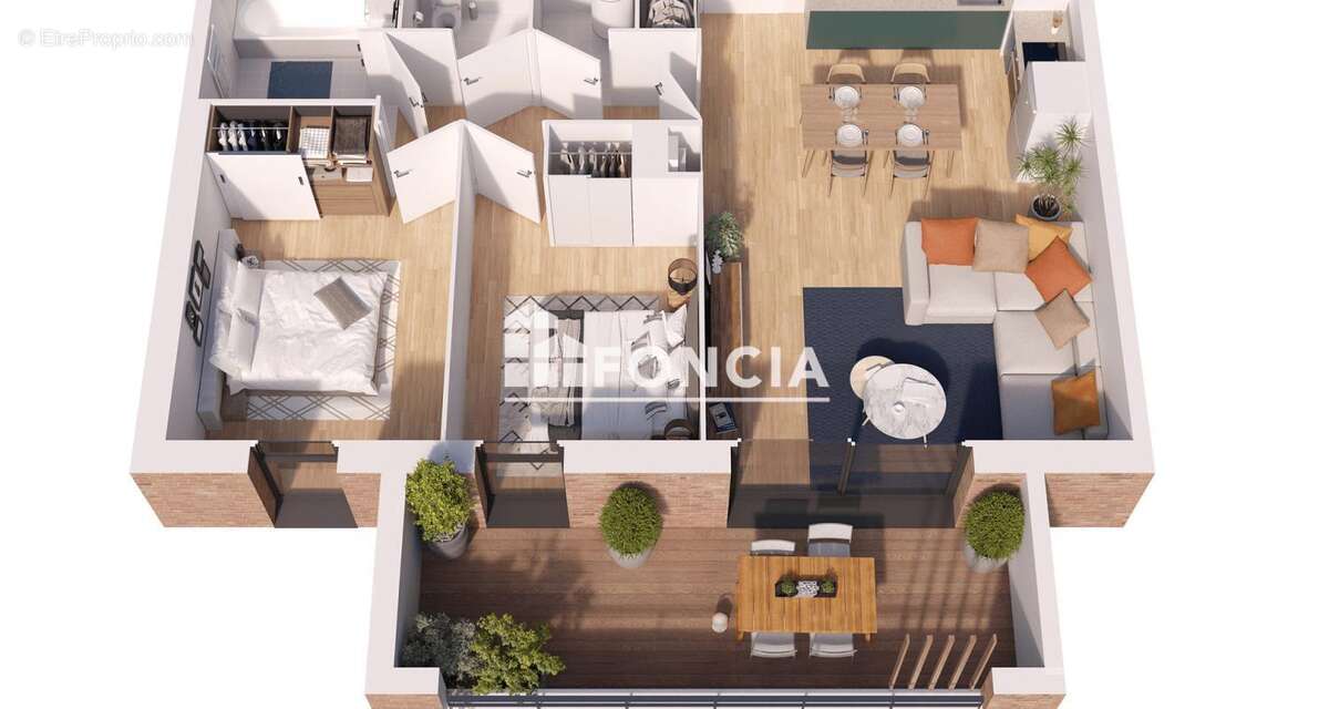 Appartement à TOULOUSE
