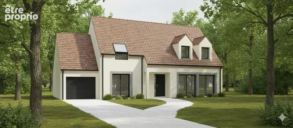 Terrain 654 m² à Boullay-Les-Troux  - photo 4