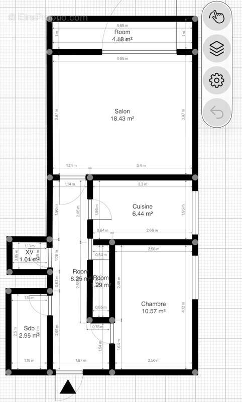 Appartement 2 pièces - 49m2 - PAU - Vue imprenable - photo 6
