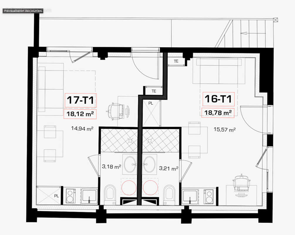Maison 5 pièces 73 m² - Terrain 124 m² - photo 20