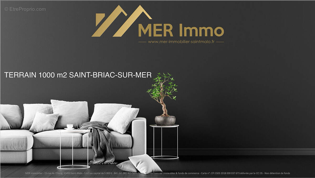 Terrain à SAINT-BRIAC-SUR-MER