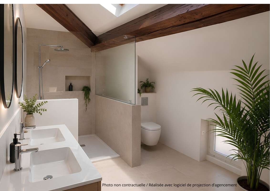 Appartement type LOFT - 113 m2 - Centre ville au calme - photo 4