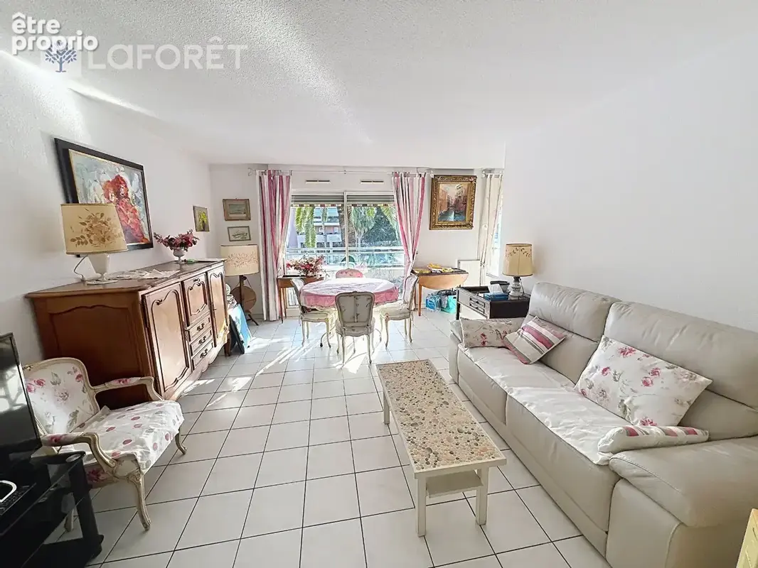 Cagnes-sur-mer - le beal 4 pièces  81 m² - terrasse avec vue parc canebiers - photo 4