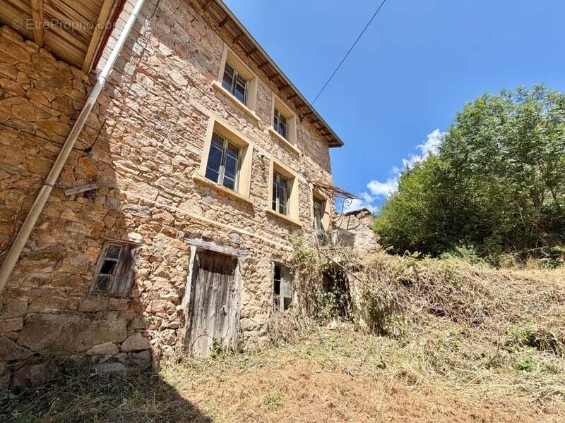 Maison en pierre mitoyenne, 142 m2, 235 m2 de terrain, entièrement à rénover, caves - photo 7