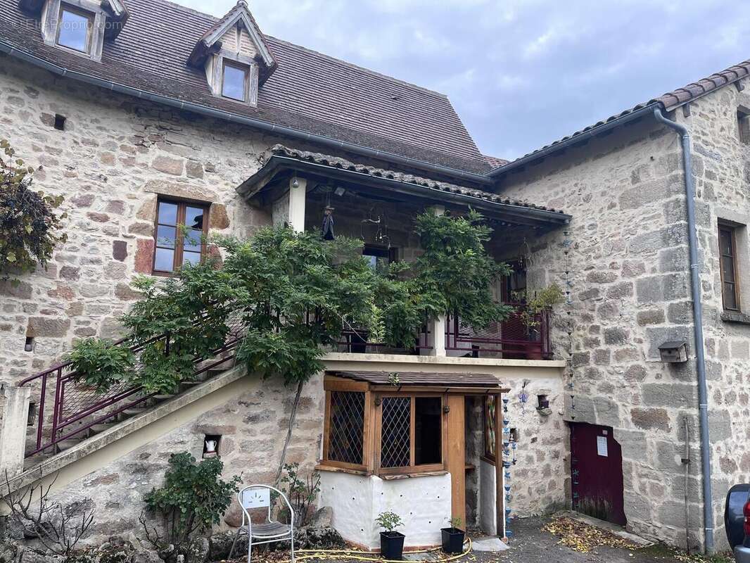 Façade avant - Maison à LACAPELLE-MARIVAL