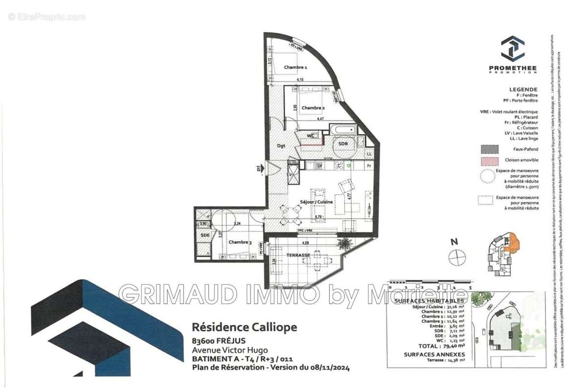 Appartement à FREJUS