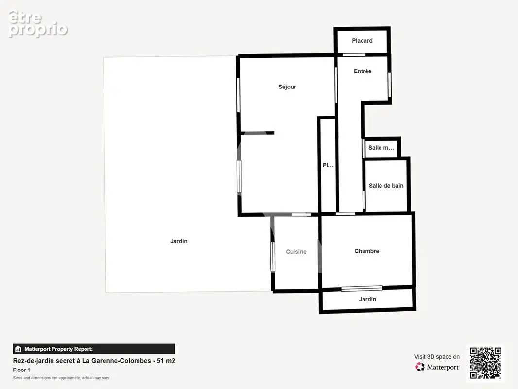 Rez-de-jardin secret à La Garenne-Colombes - 51 m2 - photo 7
