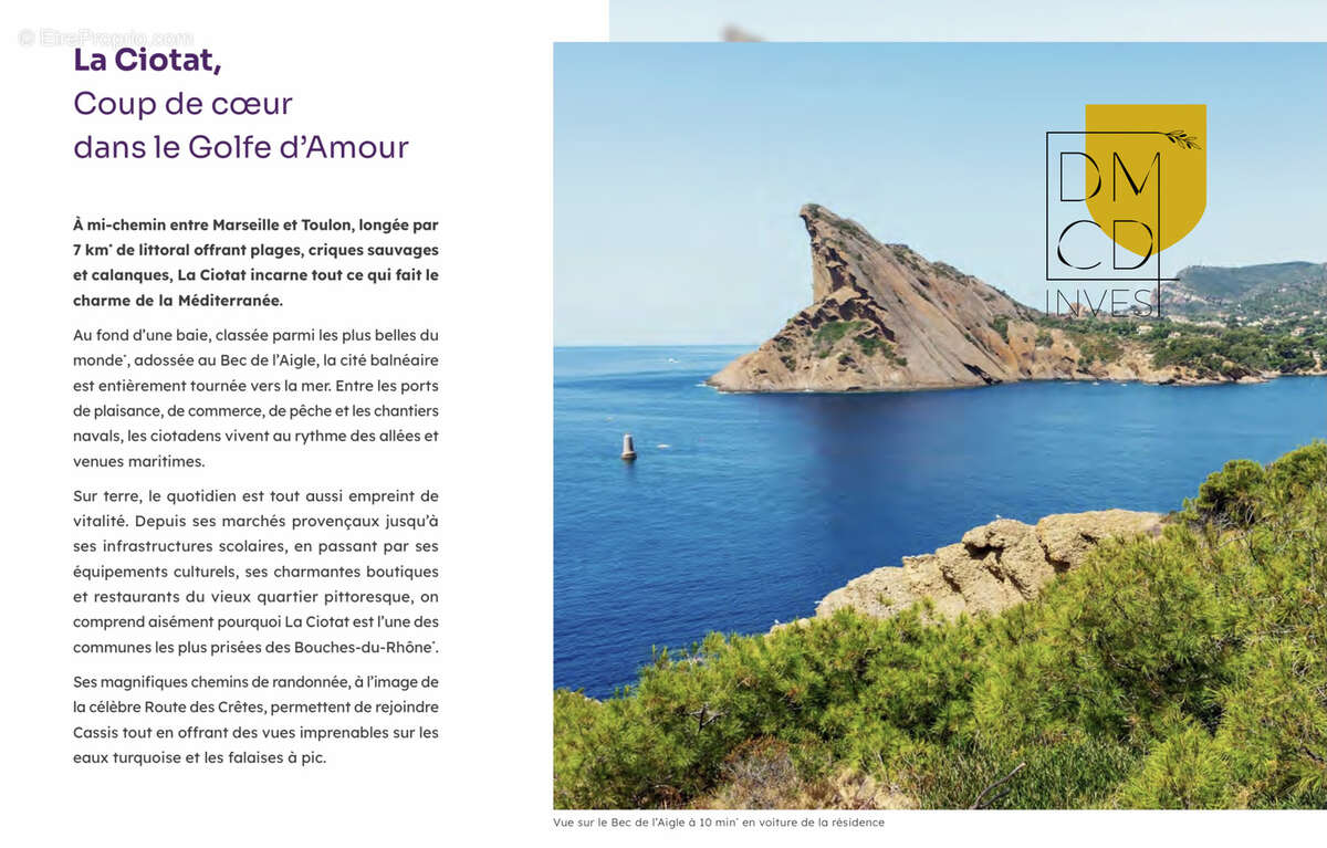 Appartement à LA CIOTAT