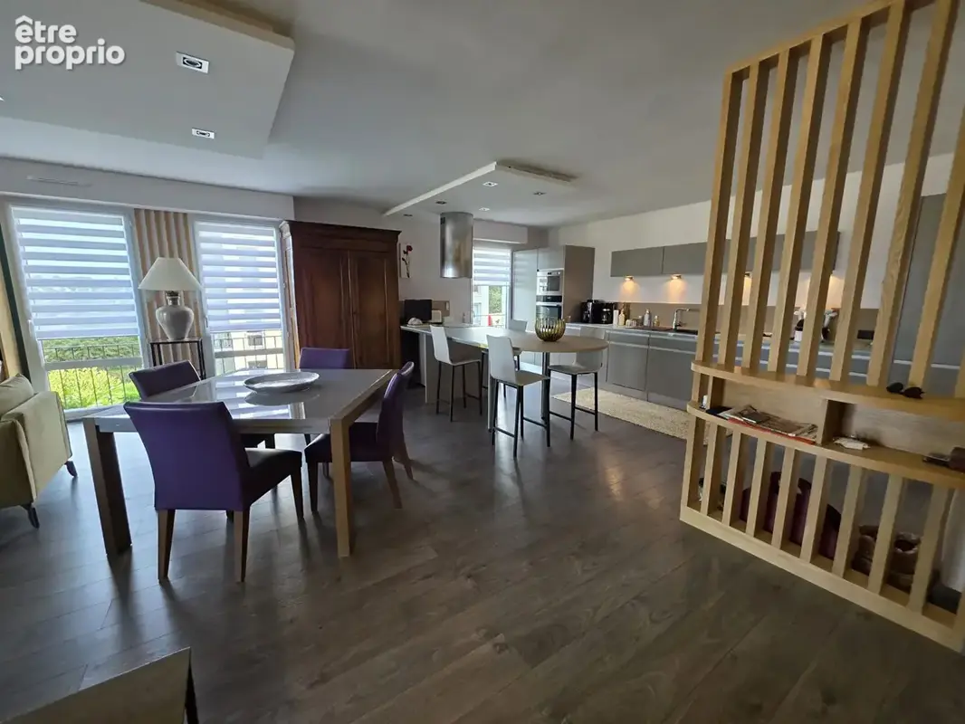 Appartement  a vendre - 4 pièces 127.14m² - terrasse - garage - ascenseur - Résidence de standing à Sainte-Adresse - photo 4