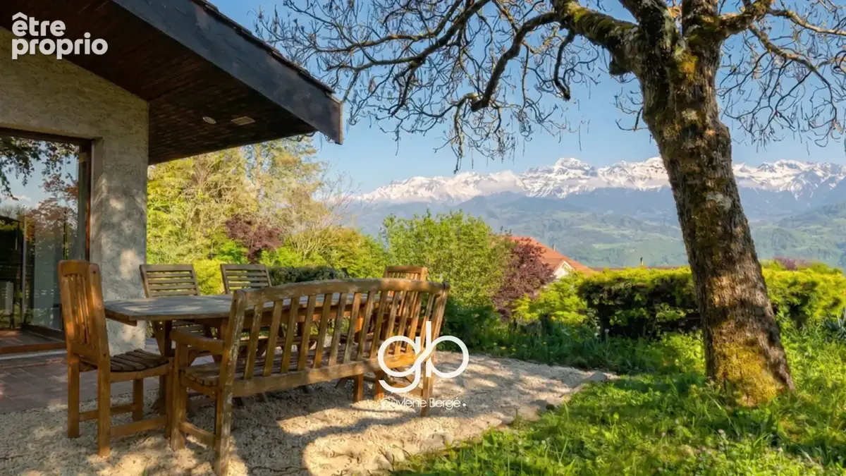 Maison d’architecte à vendre à meylan   170 m2   5 chambres   terrain 1475 m2   vue panoramique - photo 2