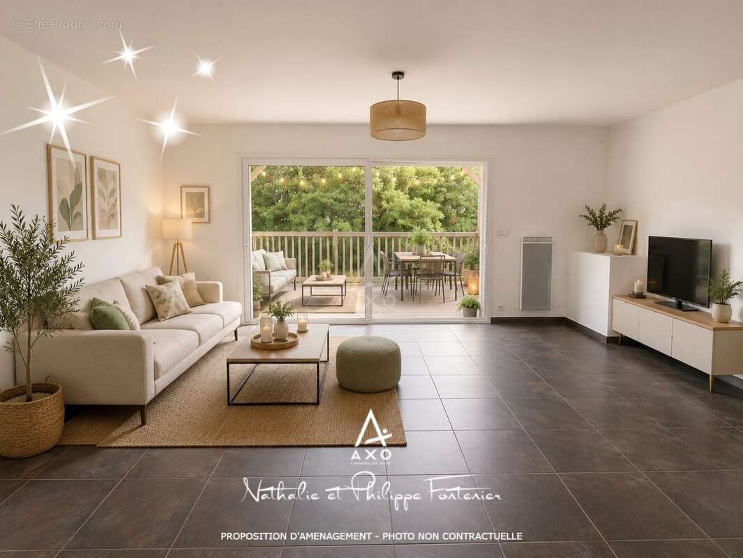 Maison contemporaine de 98m2  3 chambres  Garage de 58 m²  Terrain de plus de 2 000 m² - photo 4