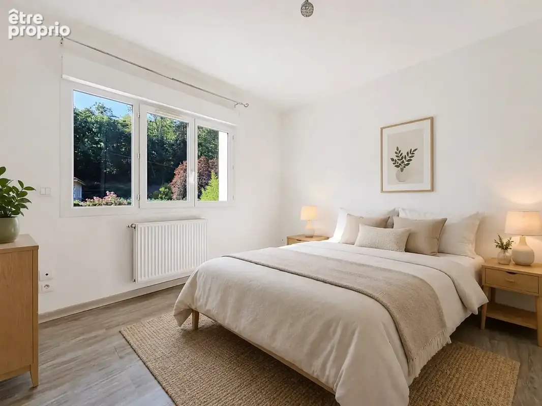 Maison entièrement rénovée à vendre 4 pièces de 85m2 avec 3 chambres et garage 60 m2 sur 833 m2 de terrain à CREYSSE (24) - photo 6