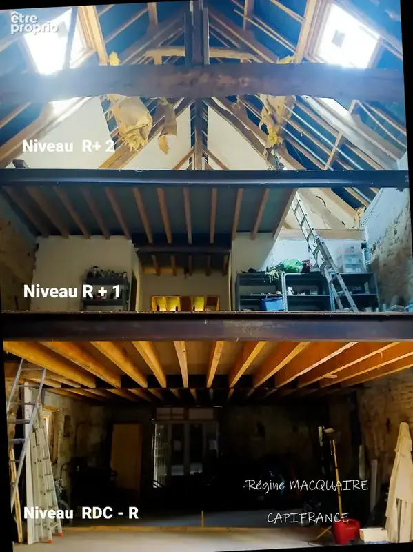 Bâtisse du XVIᵉ siècle à réhabiliter & Grange en cours de travaux – Ensemble foncier de 11 133 m² – Saint-Vigor-des-Monts (50420 - photo 8
