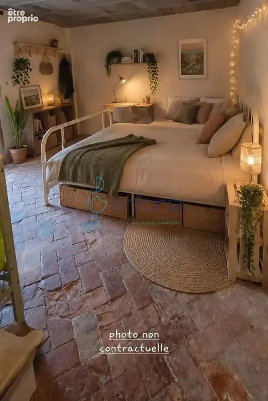 Maison de village en pierre avec terrasse montfrin - photo 9
