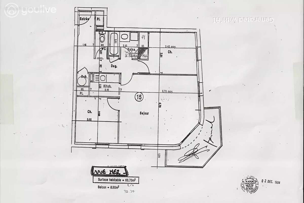 Appartement à LES SABLES-D&#039;OLONNE