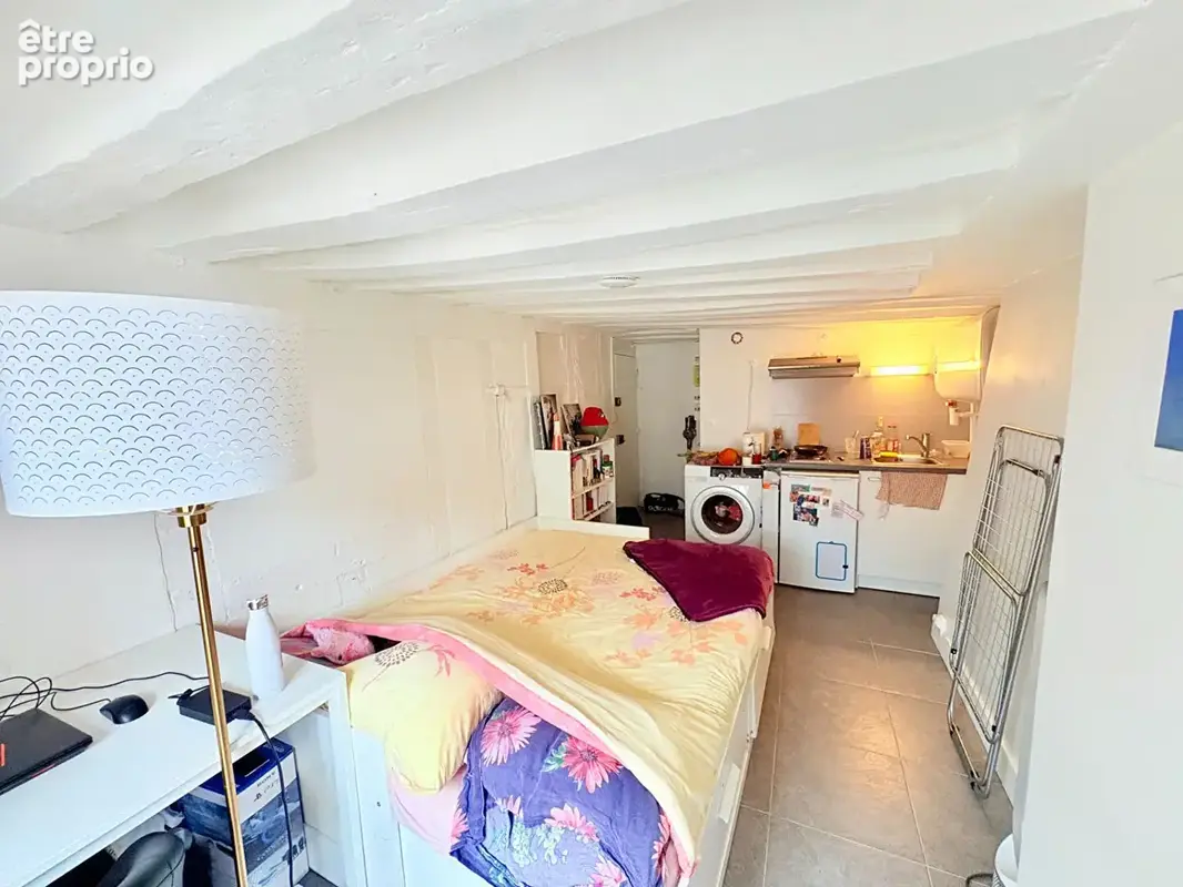 Appartement Paris 1 pièce(s) 16.25 m2 - photo 2