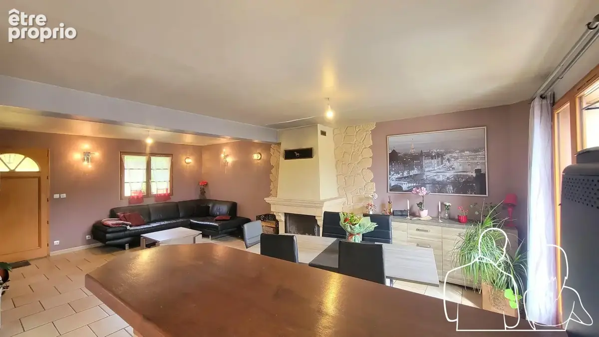 Maison 5 pièces 118 m² à vendre à Toutainville (27500) - photo 2