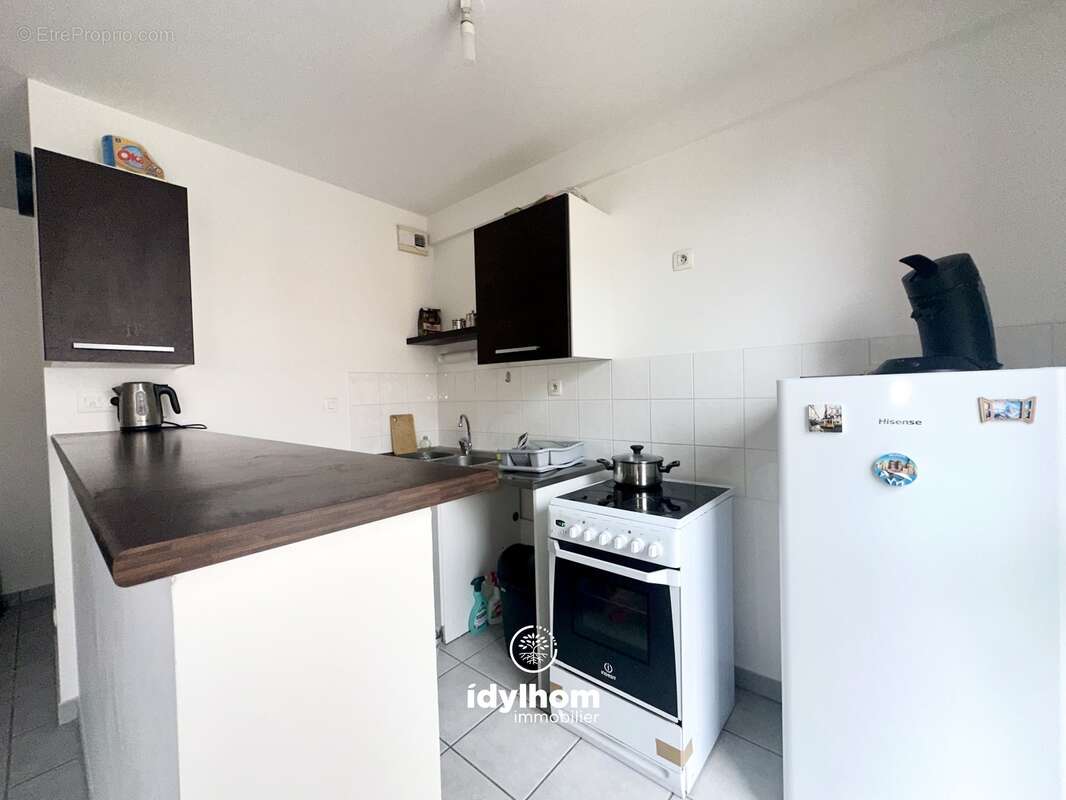 Apt T2 avec terrasse de 11 m2 et parking en sous-sol  - photo 3