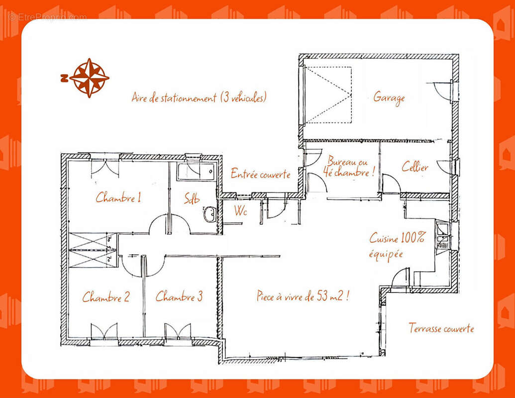 Maison F5 - récente de plein pied  à CORNAS - photo 6