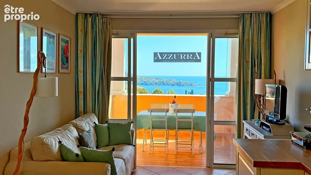 Agay cap esterel village 3 pieces duplex vue mer - parking prive - libre de suite - photo 5