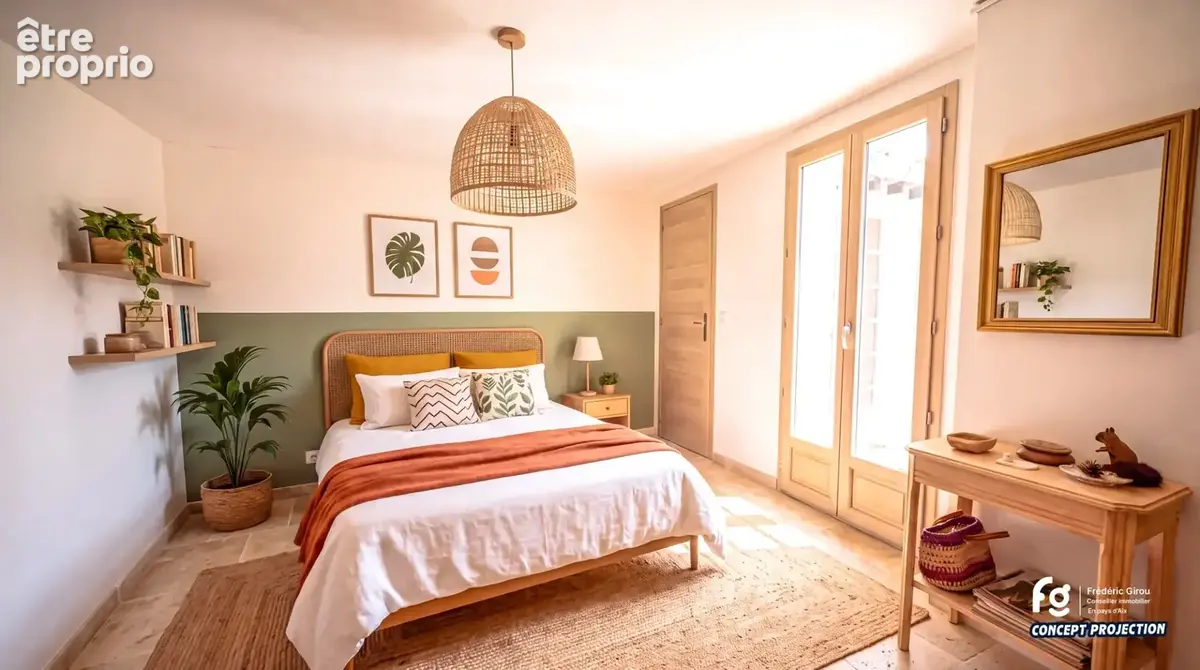 Lançon-de-Provence – Maison de charme T5 de 150 m² avec patio, terrasse panoramique, studio et garage - photo 16