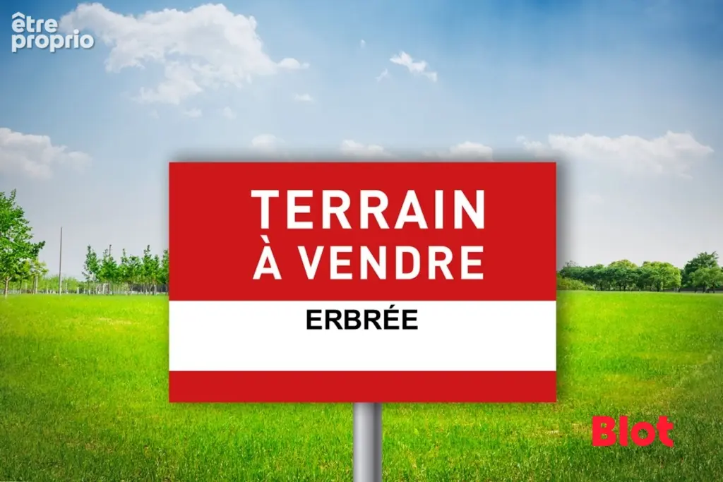 Terrain à ERBREE