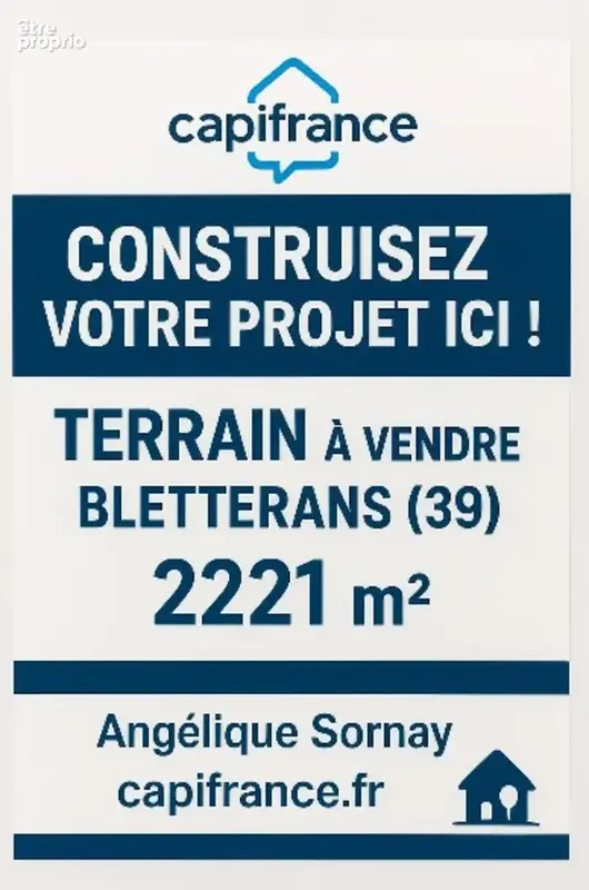 Terrain à vendre de 2 221 m² BLETTERANS (39) - photo 6