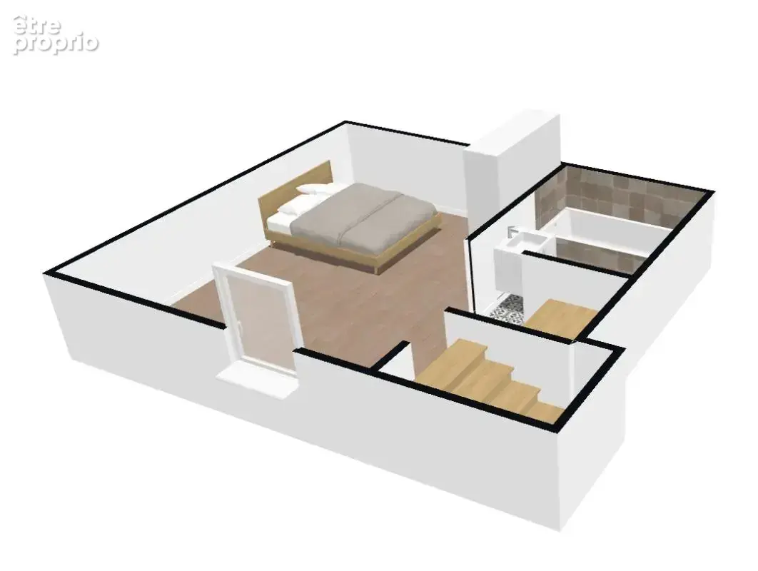 Maison 85 m² – 4 pièces – 3 chambres – terrasse sud – stationnement – pouldreuzic centre– dpe d – plages à moins de 5 km **** un - photo 11