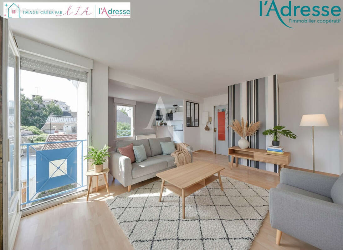 Appartement Noisy Le Grand 2 pièce(s) 47 m2 - photo 2