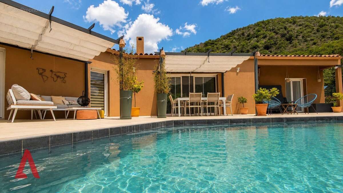 Joncels  hameau de joncelets  superbe villa contemporaine avec piscine  140 m²  terrain 4 450 m²un véritable havre de paix au - photo 16