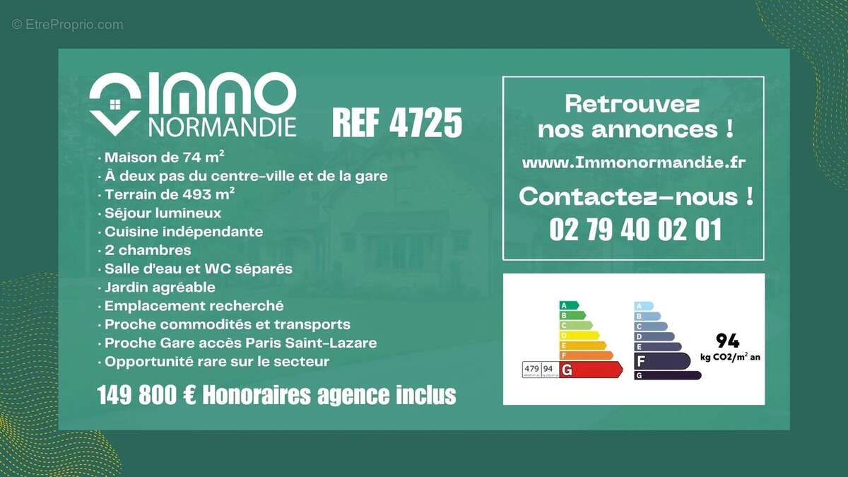 Maison à BEAUMONT-LE-ROGER