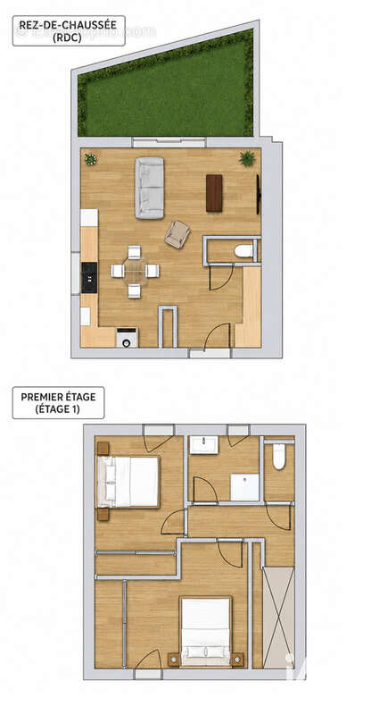 Maison 63 m² à Lecousse  - photo 8