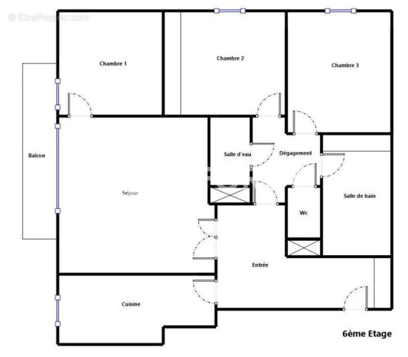 Appartement à VILLEMOMBLE