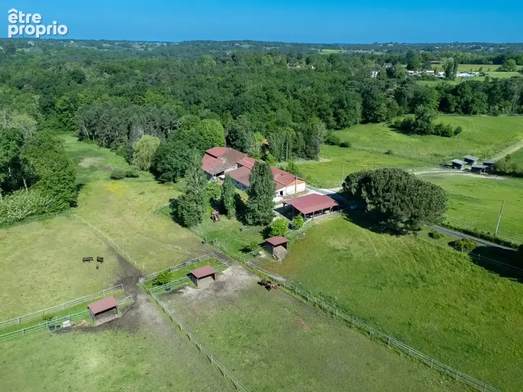 Dpt Dordogne (24), à vendre BERGERAC propriété P7 - terrain de 87000 m2 - photo 5