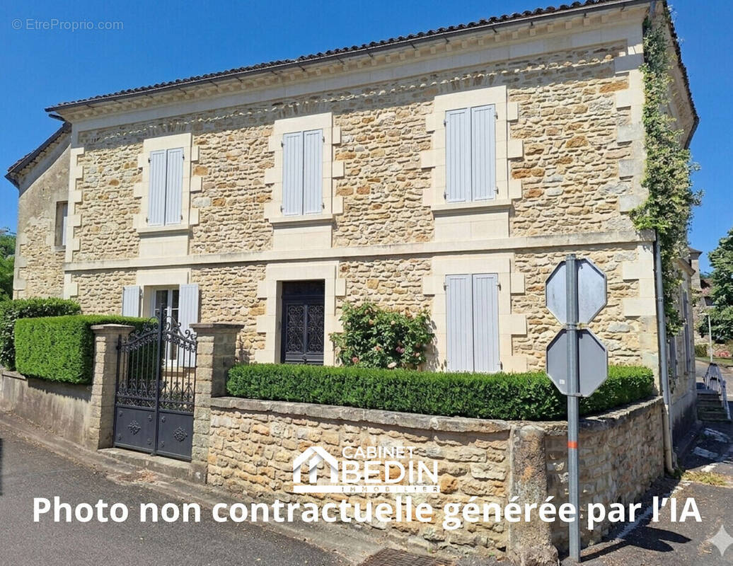 Maison à PUJOLS-SUR-CIRON
