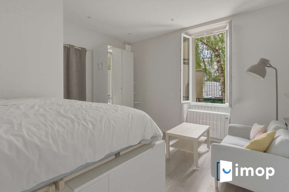 charmant studio traversant de 25 m² en rez-de-jardin Mouzaia / Buttes Chaumont - photo 7