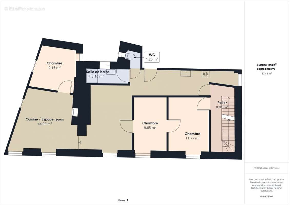 Appartement à SAULIEU