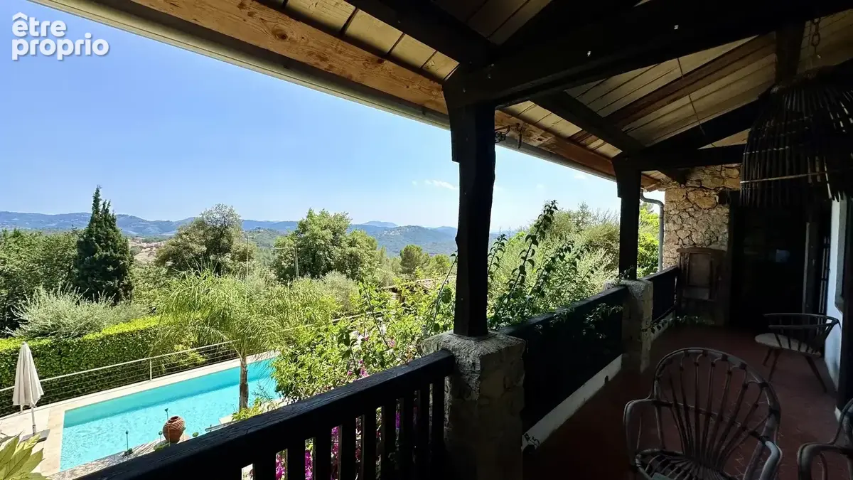 Villa de charme avec vue panoramique et piscine – Le Tignet - photo 3