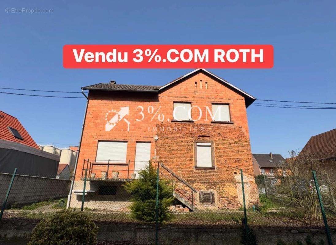 3%COM Maison  à rénover avec 5 chambres à Hochfelden - photo 2