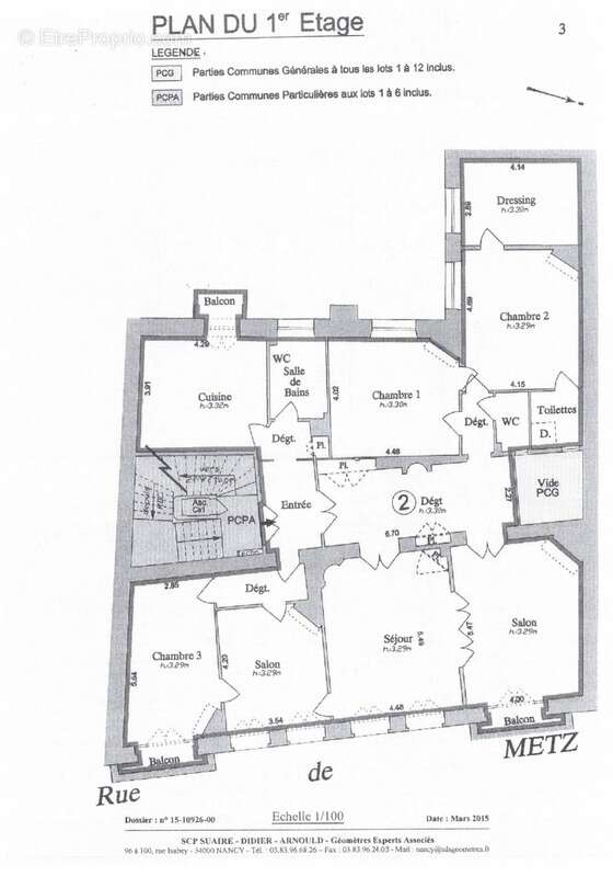 Appartement à NANCY